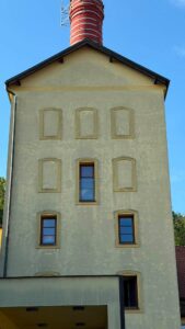 Renovace exteriéru Hotelu Sladovna v Černé Hoře