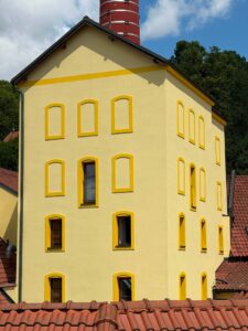 Renovace exteriéru Hotelu Sladovna v Černé Hoře